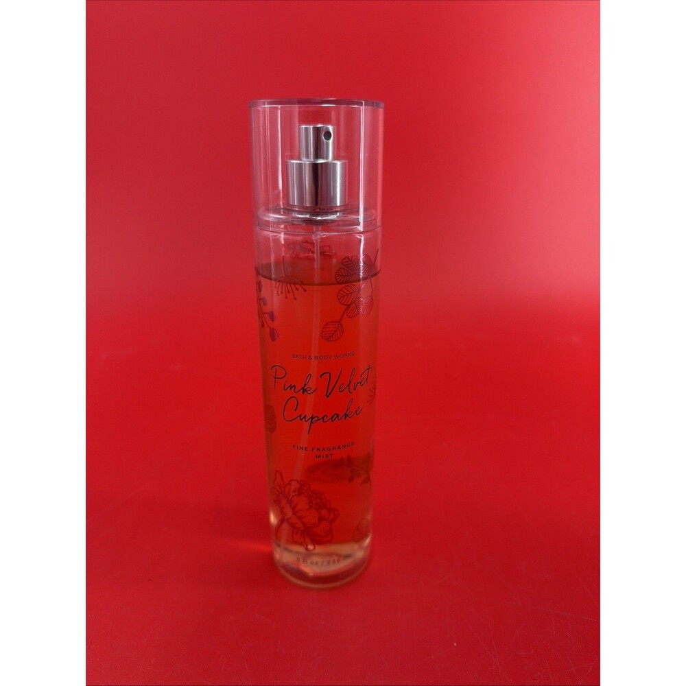 Bath & Body Works Pink Velvet Cupcake Fine Fragrance Mist • 8 oz